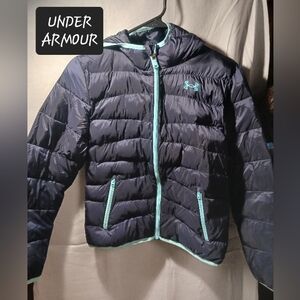 UNDER ARMOUR YOUTH Kids Coldgear puffer jacket size large